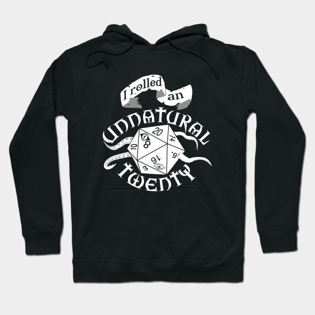 Unnatural Twenty Hoodie by JesterDavid